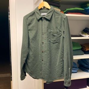NWOT Outerknown chamois flannel shirt